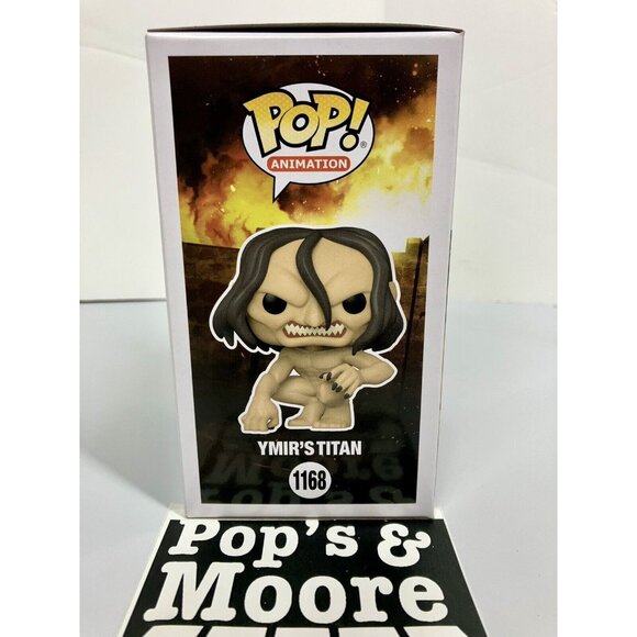 Funko Pop! Attack On Titan: Ymirs Titan 1168 Vaulted Figure W/Protector - Picture 5 of 10
